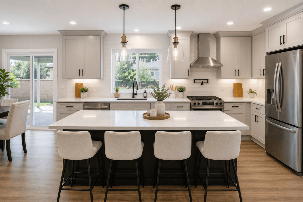 Luxury Kitchen Remodeling in Monterey Park by Cali View Builders